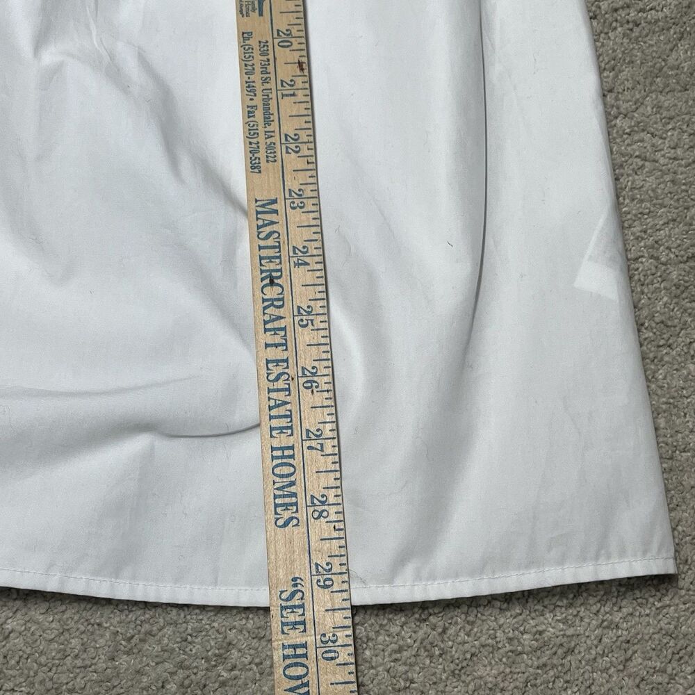 NWT Banana Republic White Midi Skirt Womens Small Cottagecore Boho Prairie Lined - Picture 9 of 10
